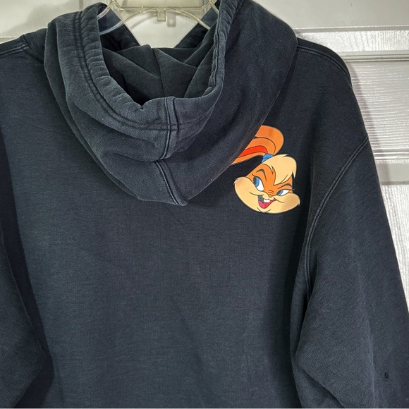 Nike Lebron Space Jam Tune Squad A New Legacy Hoodie Black Spellout Logo Men’s L - Picture 4 of 12